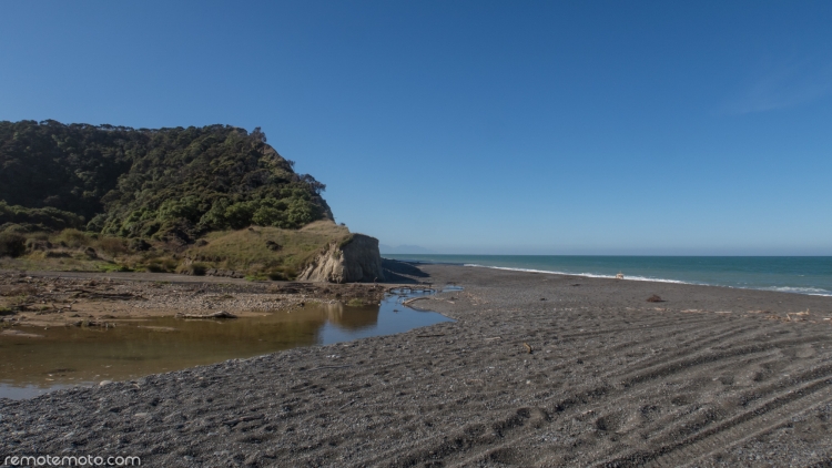 On the beach where the Mototoken is claimed